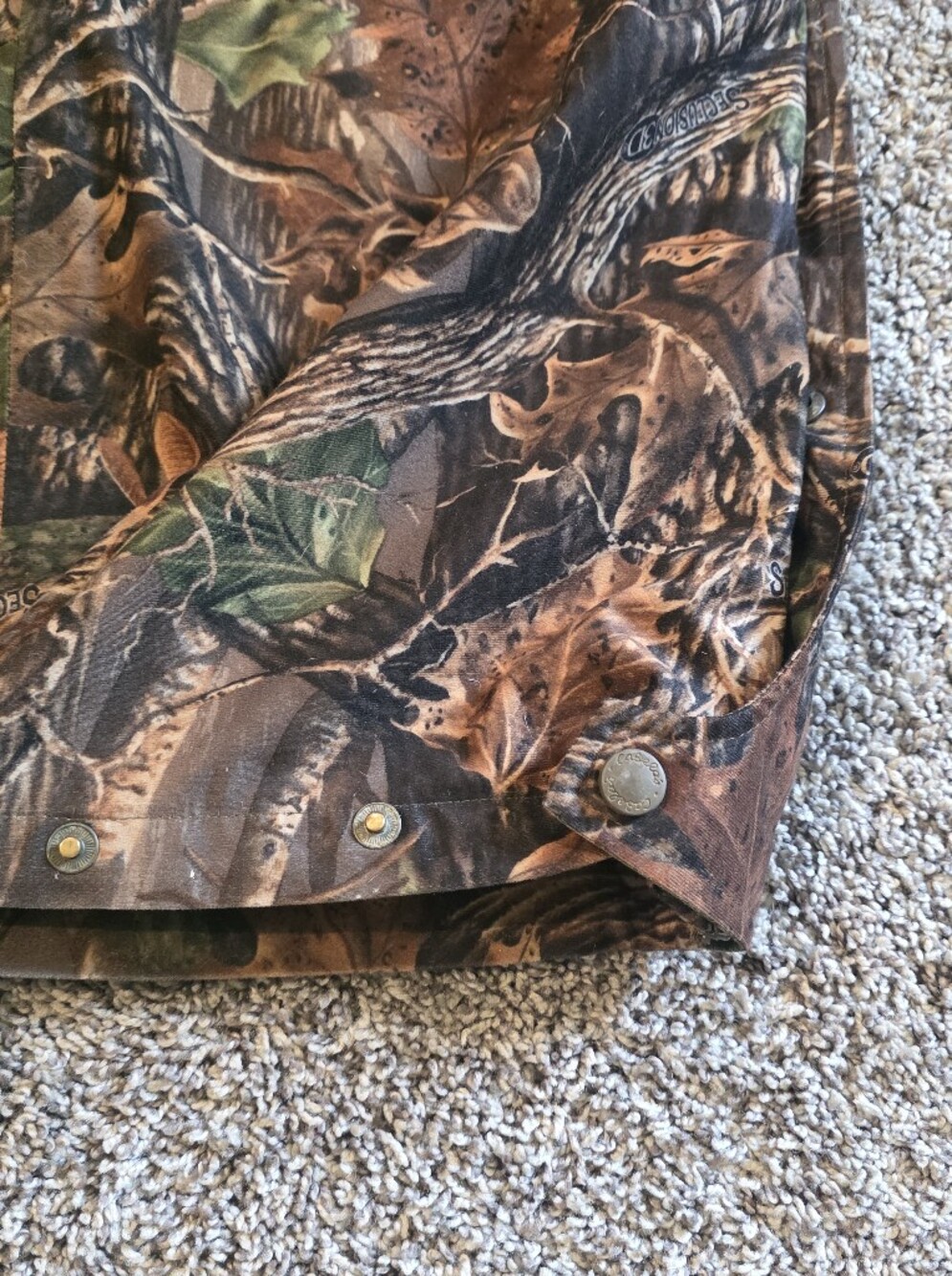 Cabela's DRY-PLUS Seclusion 3D Camouflage Pants SIZE XL - Picture 8 of 8